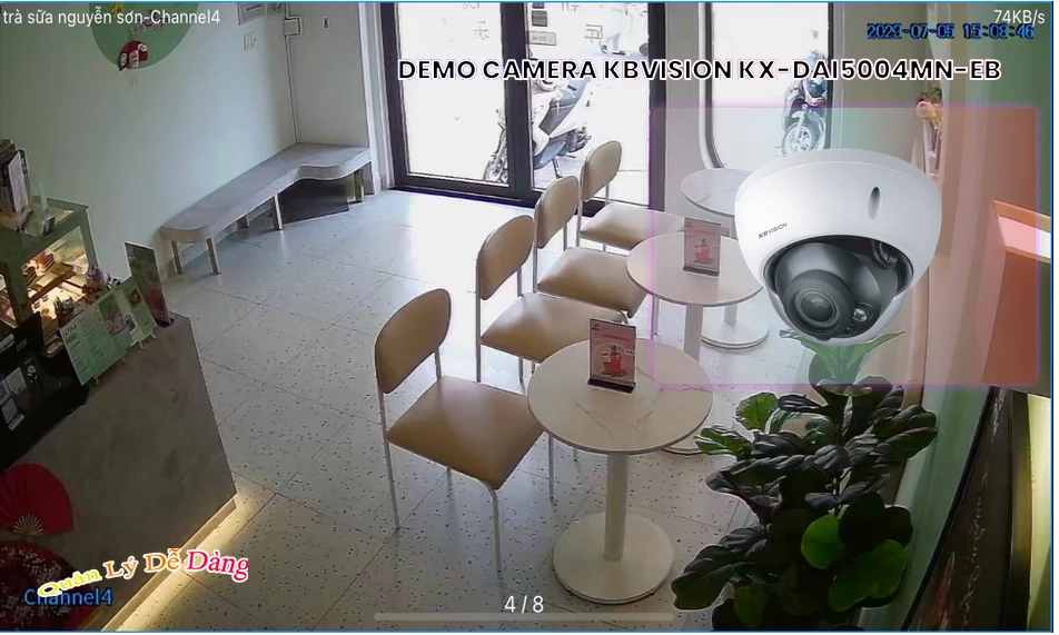 ➠  KX-DAi5004MN-EB sắc nét KBvision