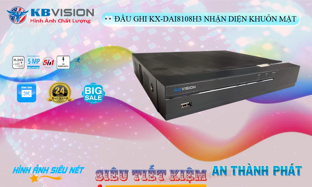 KX-DAi8108H3 sắc nét KBvision ➠ KX-DAi8108H3 sắc nét KBvision ➠