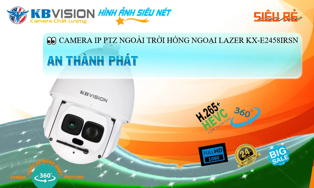 KX-E2458IRSN sắc nét KBvision KX-E2458IRSN sắc nét KBvision