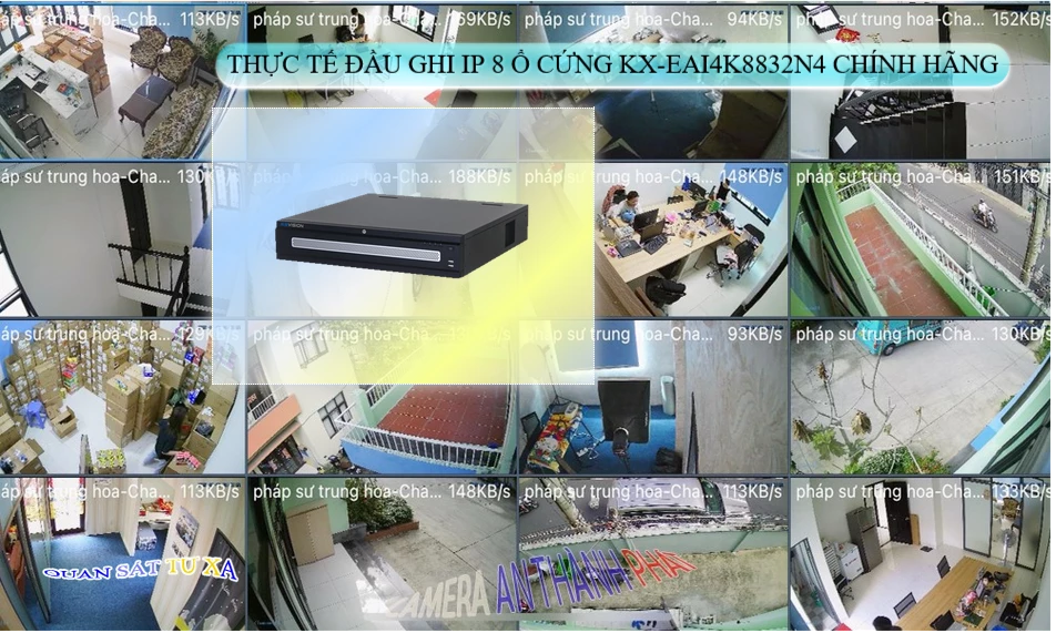 KX-EAi4K8832N4 sắc nét KBvision