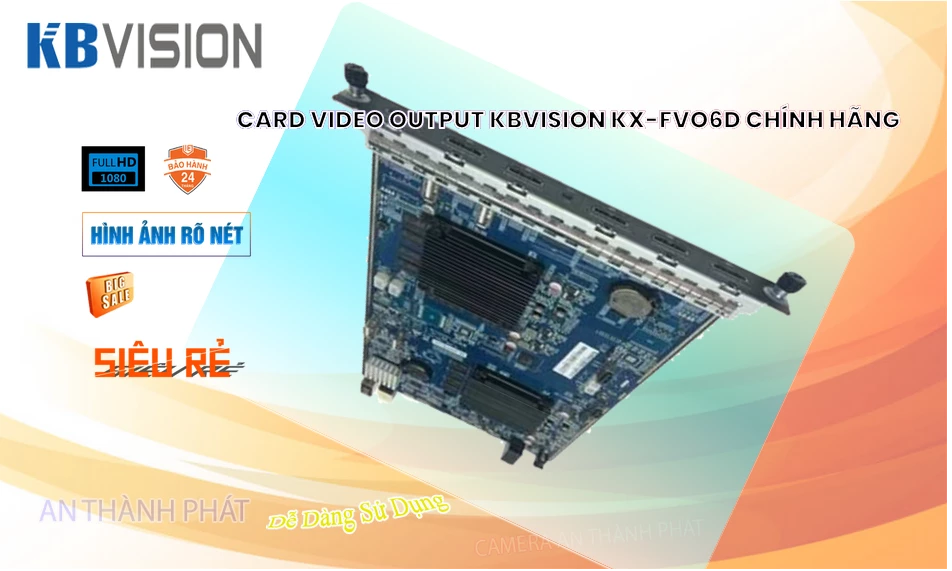 KX-FVO6D sắc nét KBvision KX-FVO6D sắc nét KBvision