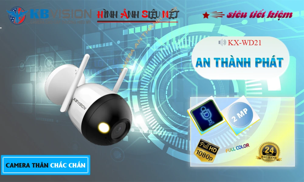 KX-WD21 sắc nét KBvision