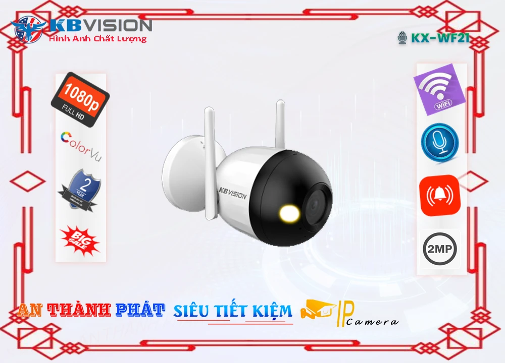 KX-WF21 sắc nét KBvision KX-WF21 sắc nét KBvision