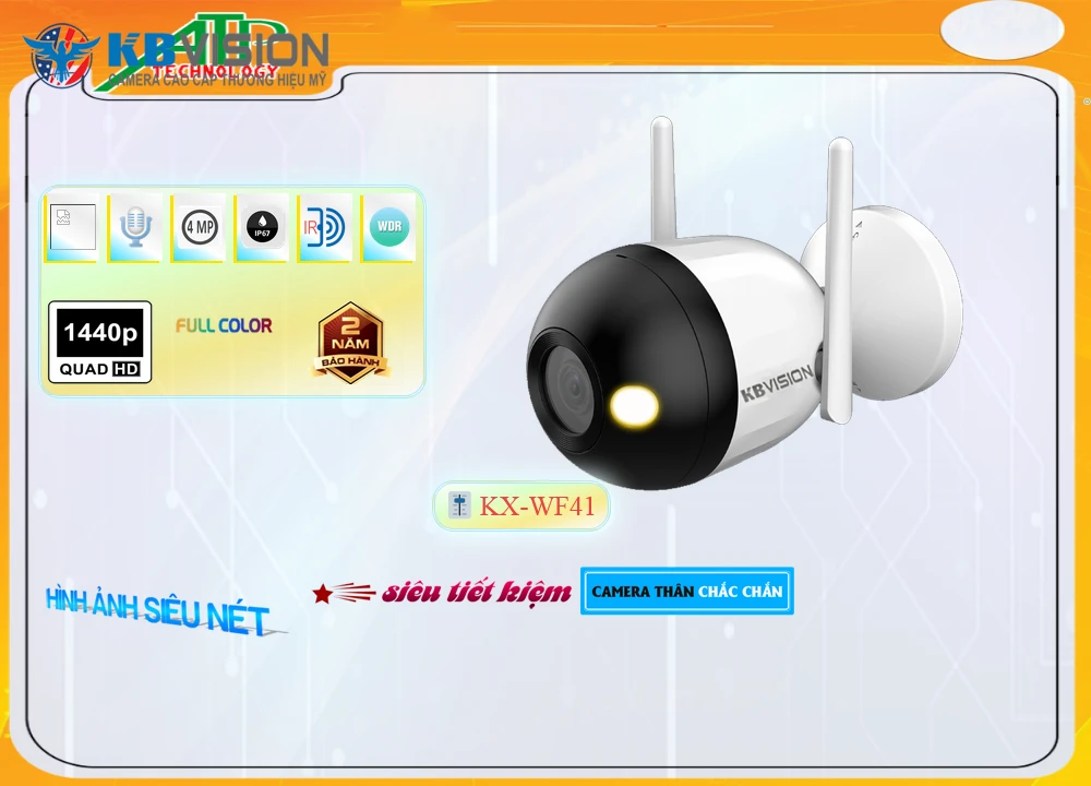 KX-WF41 Camera Giá Rẻ KBvision,KX-WF41 Chất lượng nhấtKX-WF41 Chất Lượng,KX WF41,Giá Bán KX-WF41 Ultra 2k 4.0 MP ,cửa hàng bán  Camera Giá re KX-WF41,KX-WF41 Chất lượng nhất,KX-WF41 Chất Lượng,Bán Giá ,Bán Sỉ KX-WF41