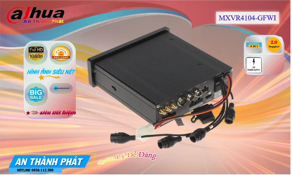 MXVR4104-GFWI sắc nét Dahua