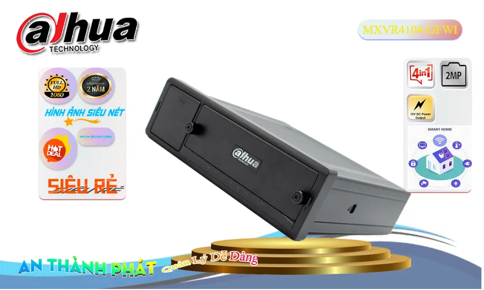 MXVR4104-GFWI sắc nét Dahua