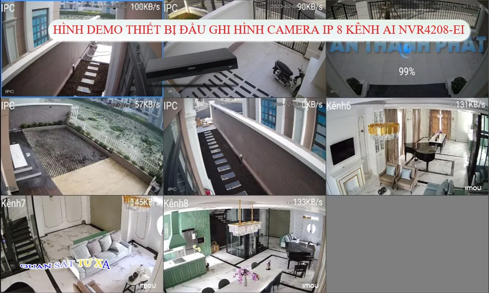 NVR4208-EI Thiết Bị Ghi Hình 8 Kênh NVR4208-EI Thiết Bị Ghi Hình 8 Kênh