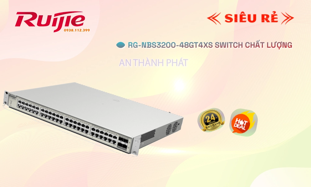 Bộ Quản Lý Mạng RG-NBS3200-48GT4XS Hãng Ruijie Bộ Quản Lý Mạng RG-NBS3200-48GT4XS Hãng Ruijie