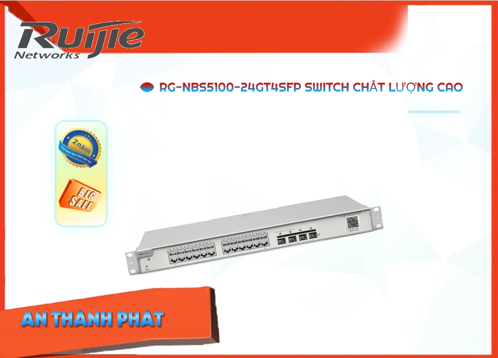 Hãng Ruijie Bộ Quản Lý Mạng RG-NBS5100-24GT4SFP,thông số RG-NBS5100-24GT4SFP,RG-NBS5100-24GT4SFP Giá rẻ,chức năng RG-NBS5100-24GT4SFP,RG-NBS5100-24GT4SFP Tốt nhất,Giá Bán RG-NBS5100-24GT4SFP,RG-NBS5100-24GT4SFP Giá Thấp Nhất,RG-NBS5100-24GT4SFP Bán Giá Rẻ,Công ty bán RG-NBS5100-24GT4SFP,Bán giá rẻ RG-NBS5100-24GT4SFP,RG-NBS5100-24GT4SFP Tốt nhất