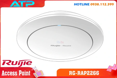 RG-RAP2266, Wifi 6 RG-RAP2266, Wi-Fi RG-RAP2266, Wi-fi 6 chính hãng, Access point WiFi 6 RG-RAP2266, Access point WiFi 6 Ruijie RG-RAP2266, Wi-Fi 6 chinh hãng 