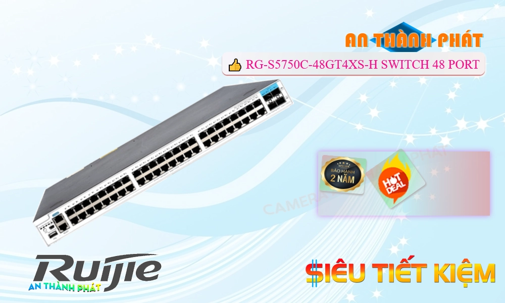 RG-S5750C-48SFP4XS-H Hãng Ruijie  Bộ chia mạng
