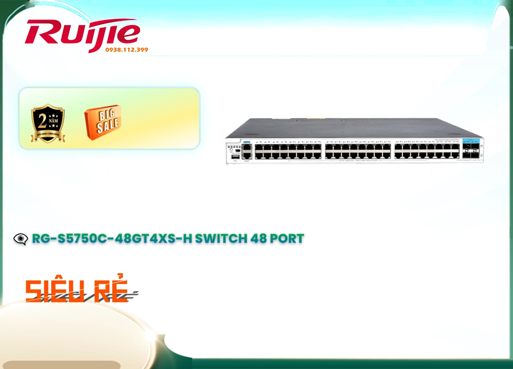 RG-S5750C-48SFP4XS-H Hãng Ruijie Bộ chia mạng,Giá RG-S5750C-48SFP4XS-H,Phân Phối Sỉ RG-S5750C-48SFP4XS-H, Bán Lỗ,RG-S5750C-48SFP4XS-H Giá Thấp Nhất,Giá Bán RG-S5750C-48SFP4XS-H,Công ty bán RG-S5750C-48SFP4XS-H,thông số RG-S5750C-48SFP4XS-H, giá mới nhất,RG-S5750C-48SFP4XS-H giá kỹ thuật,RG-S5750C-48SFP4XS-H rẻ nhất,công nghê RG-S5750C-48SFP4XS-H,RG-S5750C-48SFP4XS-H Công Nghệ Mới,RG-S5750C-48SFP4XS-H mới,Bán giá rẻ RG-S5750C-48SFP4XS-H
