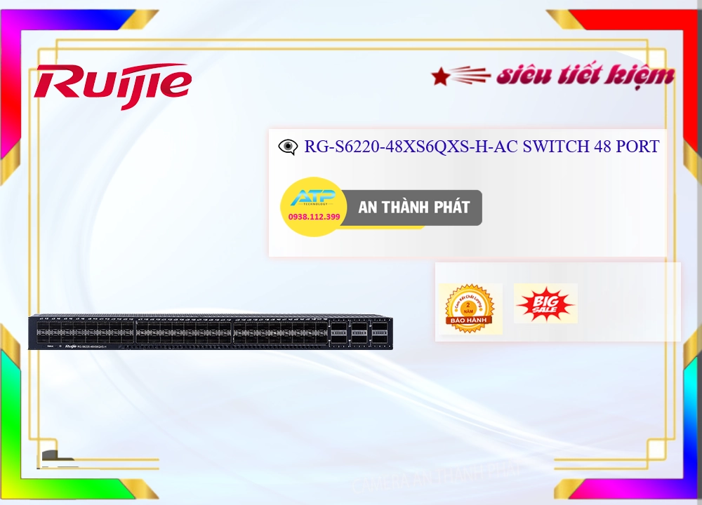 RG-S6220-48XS6QXS-H-AC Hãng Ruijie Bộ chia mạng,thông số RG-S6220-48XS6QXS-H-AC,RG-S6220-48XS6QXS-H-AC rẻ nhất,chức năng RG-S6220-48XS6QXS-H-AC,RG-S6220-48XS6QXS-H-AC giá mới nhất,Giá Bán RG-S6220-48XS6QXS-H-AC,RG-S6220-48XS6QXS-H-AC Giá Thấp Nhất,RG-S6220-48XS6QXS-H-AC Bán Giá Rẻ,Nơi bán RG-S6220-48XS6QXS-H-AC,Bán giá rẻ RG-S6220-48XS6QXS-H-AC,RG-S6220-48XS6QXS-H-AC giá mới nhất