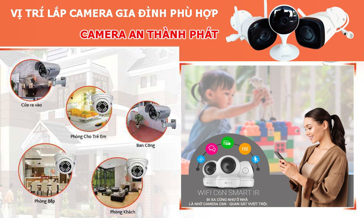 VI TRÍ LẮP CAMERA GIA ĐÌNH
