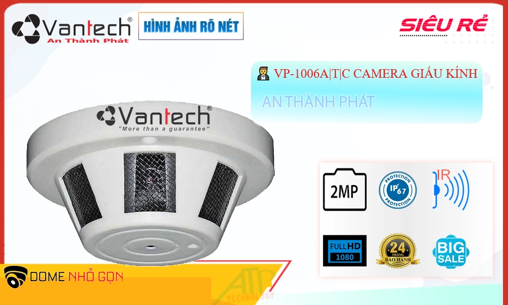 ✅ Camera VanTech VP-1006A|T|C Mẫu Đẹp ✅ Camera VanTech VP-1006A|T|C Mẫu Đẹp