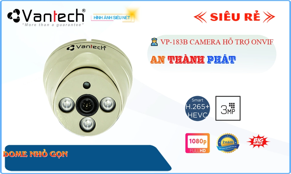 Camera VanTech VP-183C Mẫu Đẹp Camera VanTech VP-183C Mẫu Đẹp