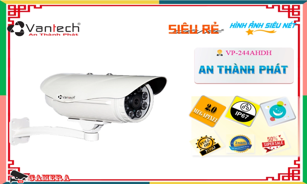 VP-244AHDH Camera Công Nghệ HD VanTech VP-244AHDH Camera Công Nghệ HD VanTech