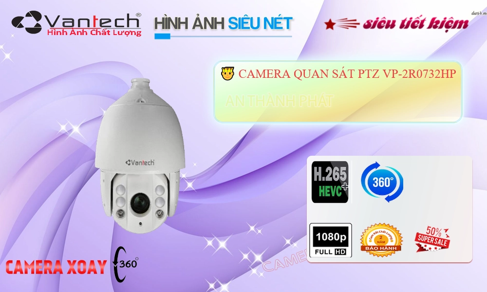 Camera Cấp Nguồ Qua Dây Mạng VP-2R0732HP Giá tốt