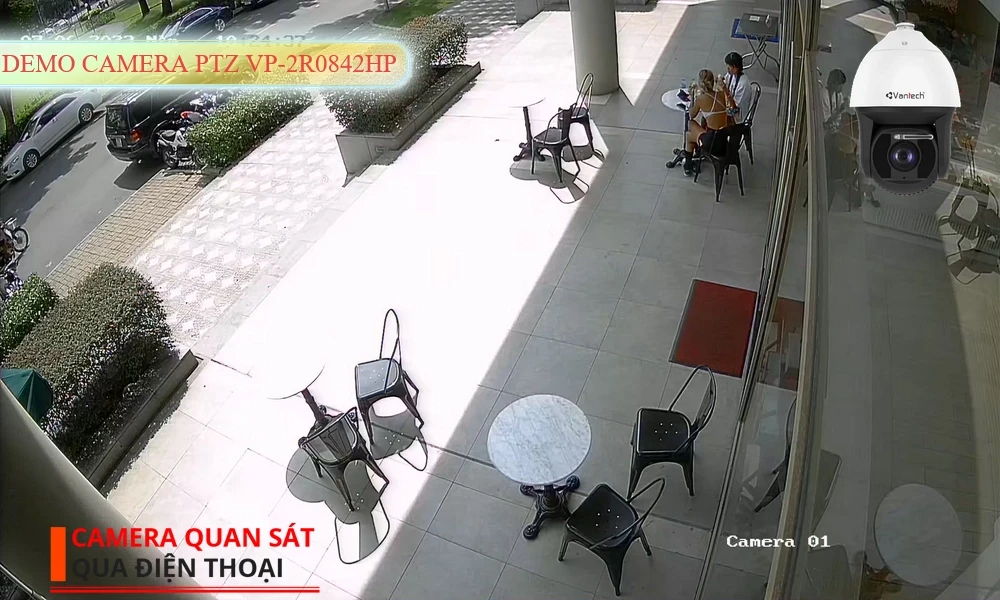 VP-2R0842HP Ip POE Sắc Nét Camera Giám Sát Chức Năng Cao Cấp