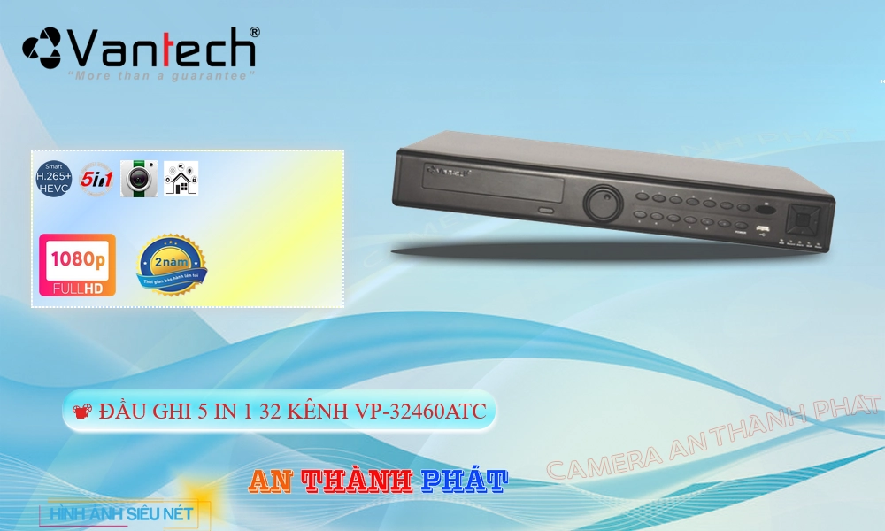Đầu Ghi VanTech Thiết kế Đẹp VP-32460ATC Đầu Ghi VanTech Thiết kế Đẹp VP-32460ATC
