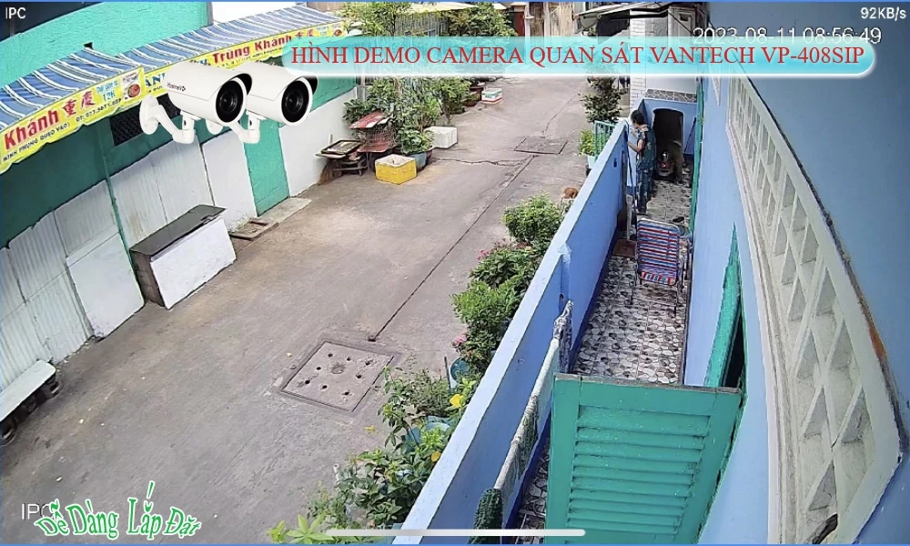 Camera Giá Rẻ VanTech VP-408SIP Ip POE Sắc Nét Giá rẻ Camera Giá Rẻ VanTech VP-408SIP Ip POE Sắc Nét Giá rẻ