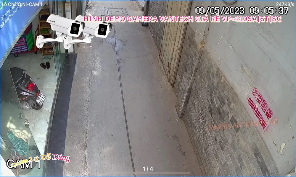 VP-410SA|ST|SC Camera đang khuyến mãi VanTech