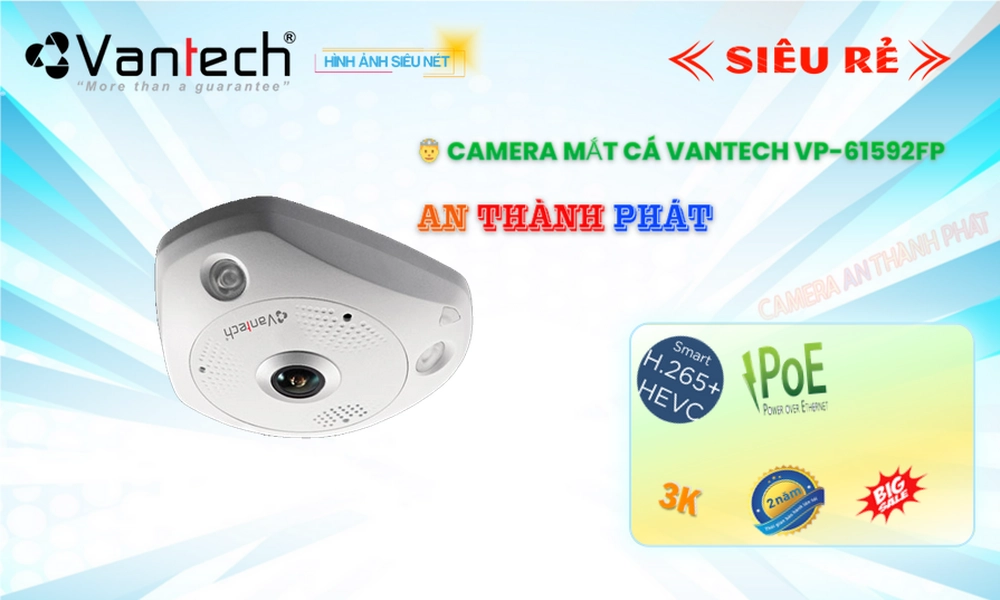 VP-61592FP Camera Ip POE Sắc Nét VanTech Giá rẻ VP-61592FP Camera Ip POE Sắc Nét VanTech Giá rẻ
