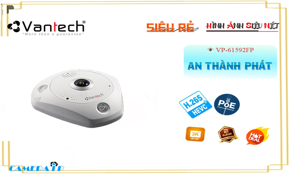 VP-61592FP Camera Ip POE Sắc Nét VanTech Giá rẻ VP-61592FP Camera Ip POE Sắc Nét VanTech Giá rẻ