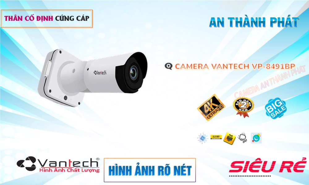 VP-8491BP Camera VanTech Đang giảm giá