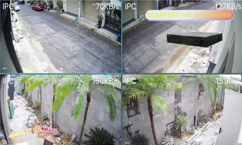 Đầu Ghi VanTech Với giá cạnh tranh VP-N64883H8 Đầu Ghi VanTech Với giá cạnh tranh VP-N64883H8