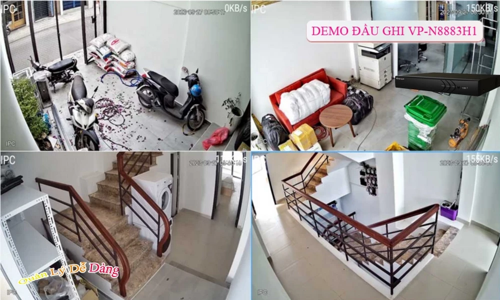 Đầu ghi VanTech VP-N8883H1 Tiết Kiệm Đầu ghi VanTech VP-N8883H1 Tiết Kiệm