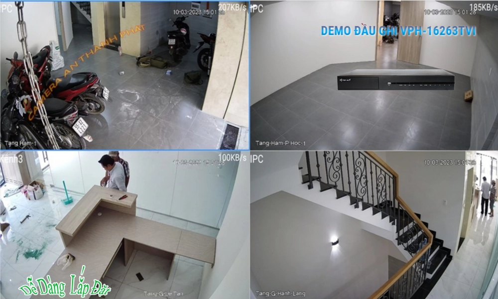 VPH-16263TVI Đầu ghi Camera VanTech Giá rẻ