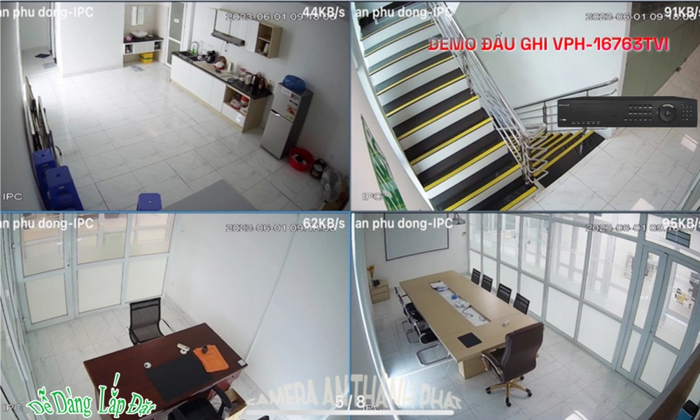 Đầu Ghi Camera VanTech VPH-16763TVI Tiết Kiệm