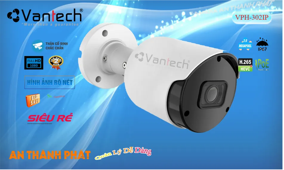 VPH-302IP sắc nét VanTech VPH-302IP sắc nét VanTech