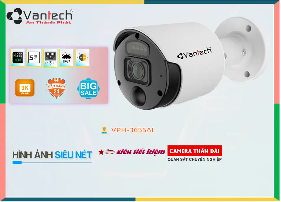 VPH-3655AI sắc nét VanTech VPH-3655AI sắc nét VanTech