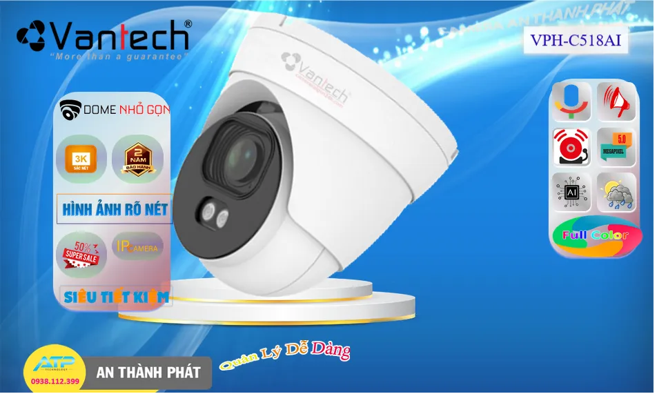 VPH-C518AI sắc nét VanTech VPH-C518AI sắc nét VanTech