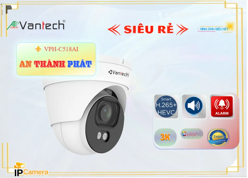 VPH-C518AI sắc nét VanTech VPH-C518AI sắc nét VanTech