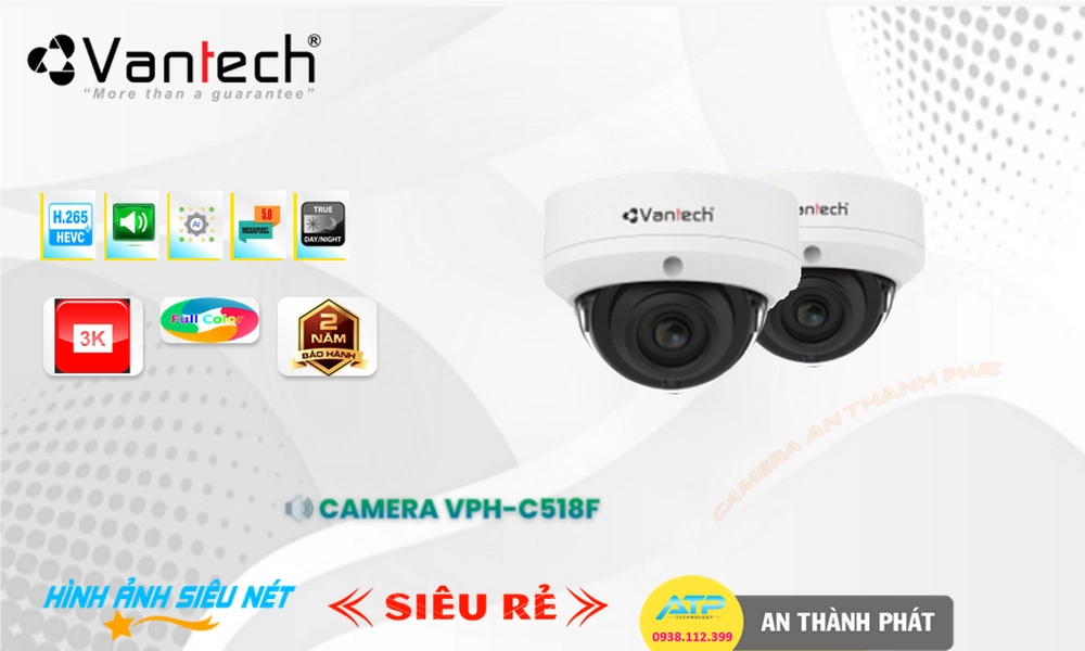 Camera VPH-C518F VanTech Giá tốt Camera VPH-C518F VanTech Giá tốt