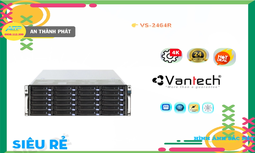 Đầu Thu VS-2464R VanTech Đầu Thu VS-2464R VanTech