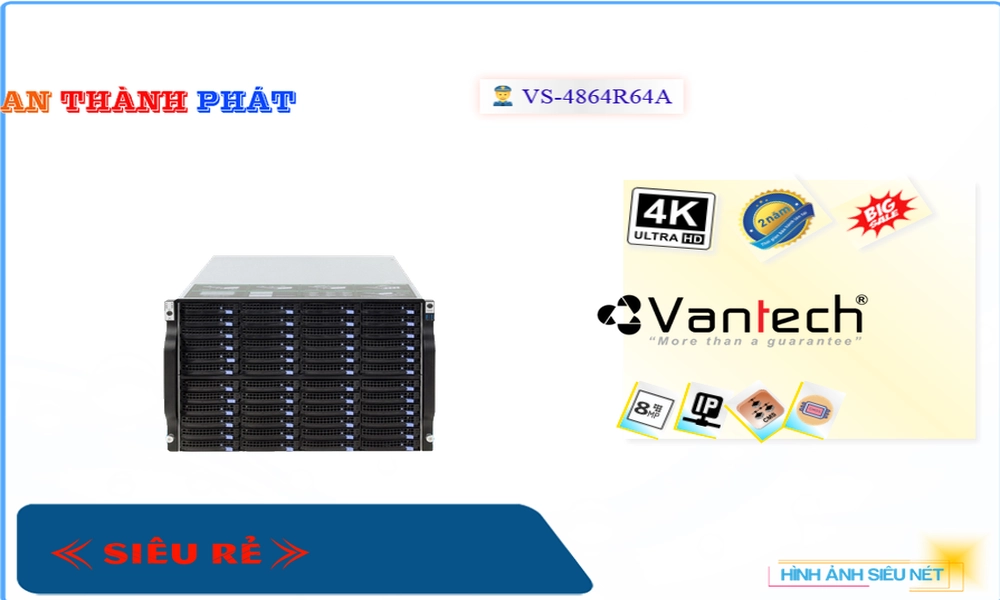 Đầu Ghi Camera VS-4864R64A VanTech Giá rẻ Đầu Ghi Camera VS-4864R64A VanTech Giá rẻ