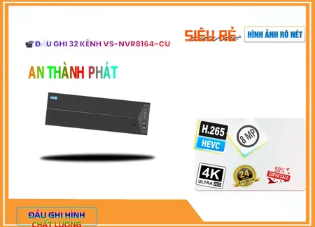 Đầu ghi Visioncop VS-NVR8164-CU Đầu ghi Visioncop VS-NVR8164-CU