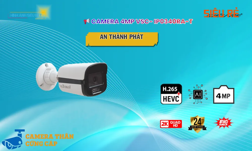 Camera Visioncop VSC-IP0340RA-T