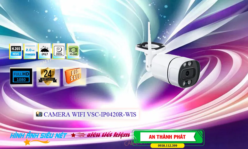 Camera Visioncop VSC-IP0420R-WIS Camera Visioncop VSC-IP0420R-WIS