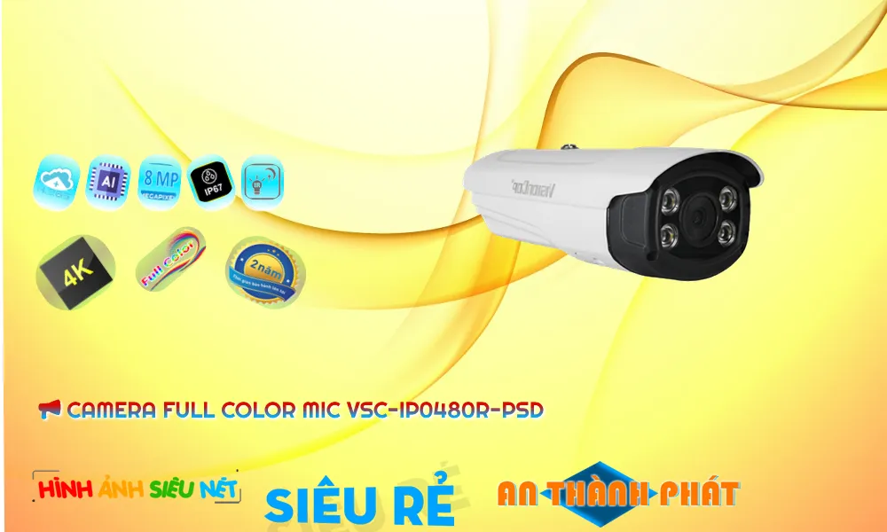 Camera Visioncop VSC-IP0480R-PSD Camera Visioncop VSC-IP0480R-PSD