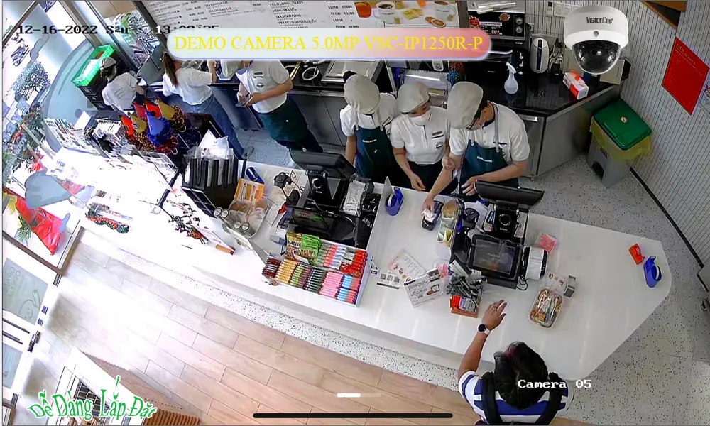 Camera Visioncop VSC-IP1250R-P Camera Visioncop VSC-IP1250R-P