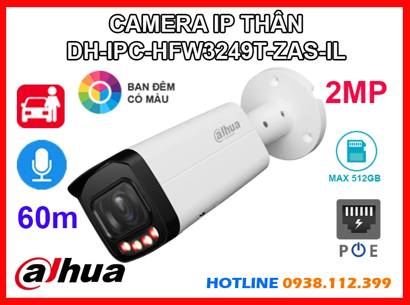 DH-IPC-HFW3249T-ZAS-IL Camera Dahua (2MP), camera quan sát DH-IPC-HFW3249T-ZAS-IL, camera ghi âm DH-IPC-HFW3249T-ZAS-IL, camera ngoài trười DH-IPC-HFW3249T-ZAS-IL, lắp đặt camera DH-IPC-HFW3249T-ZAS-IL, lắp camera DH-IPC-HFW3249T-ZAS-IL giá rẻ, camera DH-IPC-HFW3249T-ZAS-IL giá rẻ,