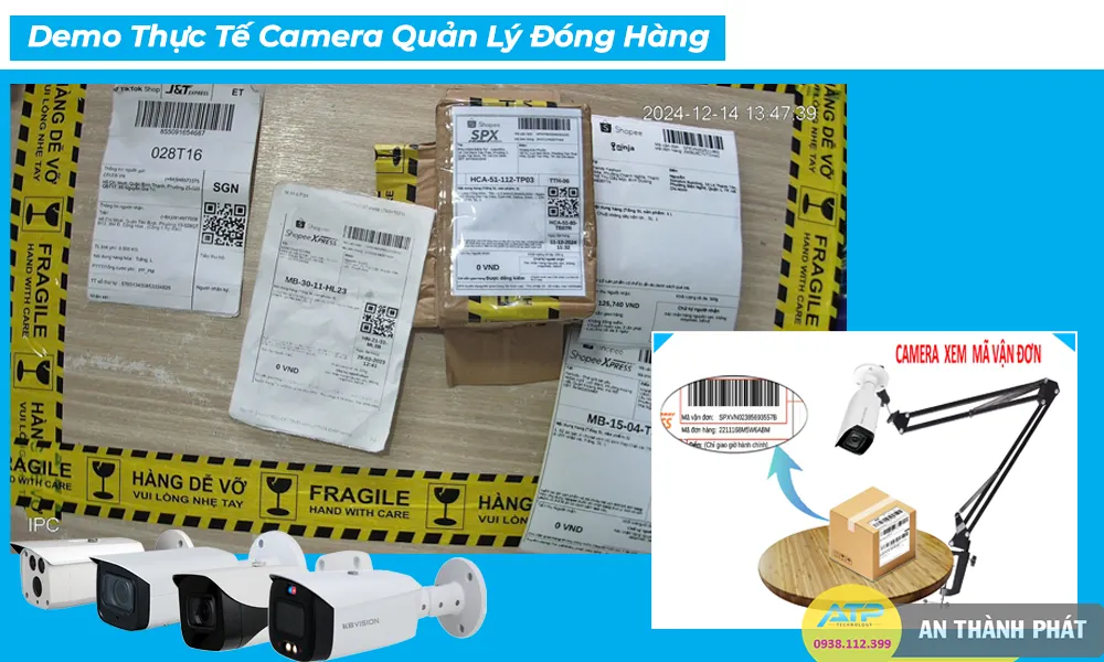 Lắp Đặt Camera Quản Lý Đóng Hàng