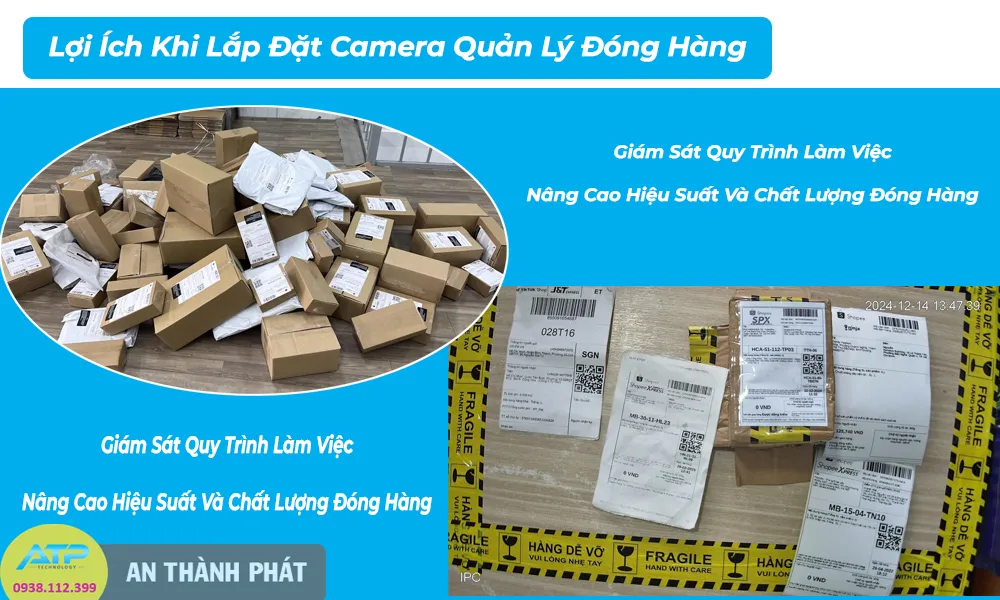 Lắp Đặt Camera Quản Lý Đóng Hàng