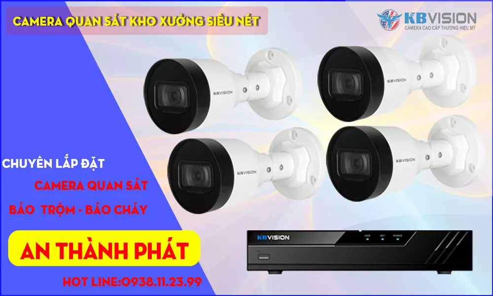 Camera quan sát nhà xưởng siêu nét