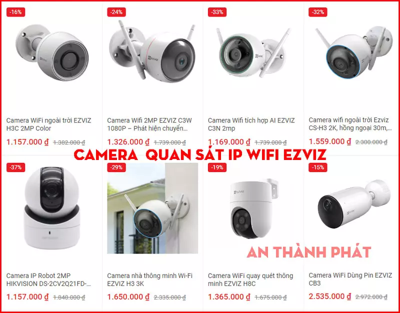 Phân Phối Camera Wifi Giá Rẻ Chính Hãng